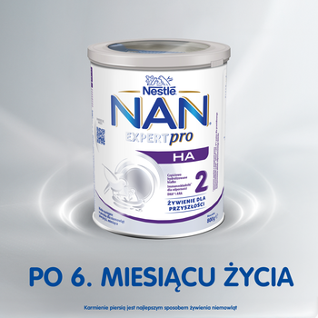 Nestle Nan Expertpro HA 2, mleko następne, po 6 miesiącu, 800 g