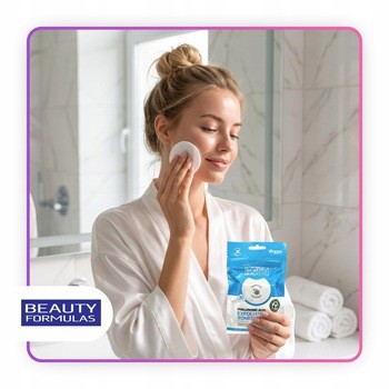 Beauty Formulas, złuszczające płatki z kwasem hialuronowym i ekstraktem z grejpfruta, 30 szt.