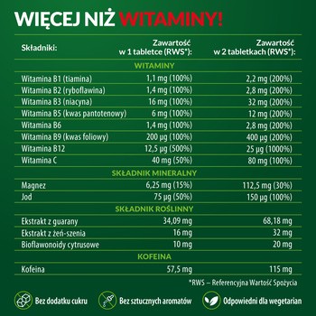 Vigor Up Fast, tabletki musujące o smaku pomarańczowym, 20 szt.
