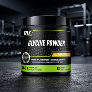 MZ Glycine Powder, proszek, smak cytrynowy, 250 g