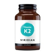 Viridian, Witamina K2 (MK-7), kapsułki, 30 szt.        