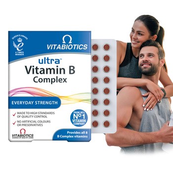 Vitabiotics Ultra Vitamin B Complex, tabletki, 60 szt.