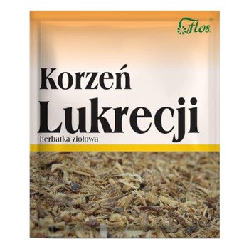 Korzeń lukrecji, zioło pojedyncze, 50 g (Flos)