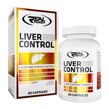 Real pharm Liver Control, kapsułki, 60 szt.