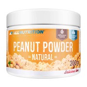 Allnutrition Peanut Powder Natural, odtłuszczony krem orzechowy w proszku, 200 g        