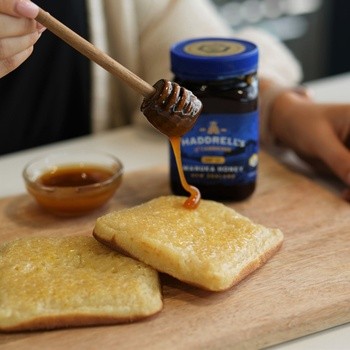 Haddrell's, Manuka Honey, miód manuka UMF5+, MGO83+, 250 g