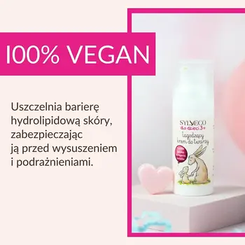 Sylveco dla dzieci 3+, łagodzący krem do twarzy, 50 ml