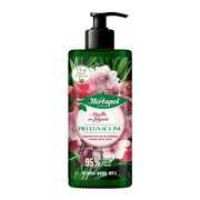 Herbapol, pielęgnacyjne mydło w płynie, rozmaryn - wiśnia - wit.C, 390 ml