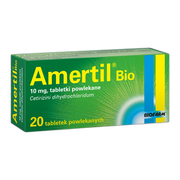 Amertil Bio, 10 mg, tabletki powlekane, 20 szt.