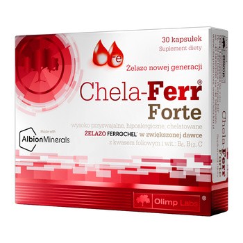 Olimp Chela-Ferr Forte, kapsułki, 30 szt.