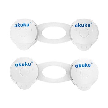 Akuku, Zabezpieczenie do szafek i szuflad 10 cm, 2 szt.