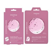 Zestaw L`Biotica PGA Hydro Fusion + Kolagen, hydrożelowa maska do twarzy z kolagenem, 1 szt. + hydrożelowe płatki pod oczy z kolagenem, 1 komplet
