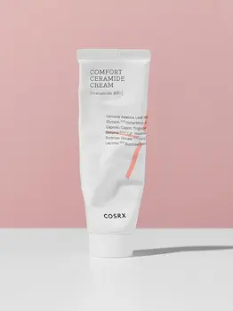 Cosrx Balancium Comfort Ceramide Cream, kojący krem z ceramidami i centellą azjatycką do twarzy, 80 g