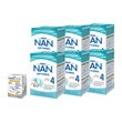 Zestaw 6x Mleko Nan Optipro 4 Junior + NanCare Vitamin D