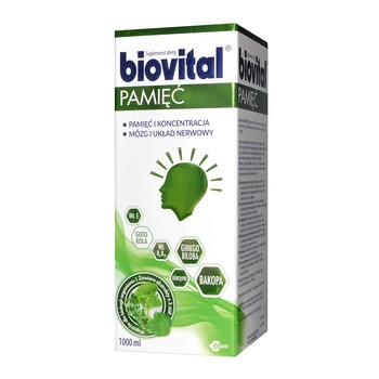 Zestaw Biovital Zdrowie + Pamięć, płyn, 1000 ml