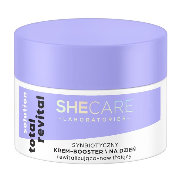Synbiotyczny krem-booster na dzień rewitalizująco-nawilżający 50ml [SheCare]