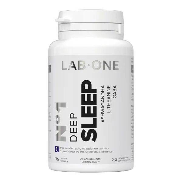 Melatonina 1mg 75 kapsułek [Lab One] - Lab One