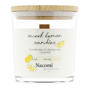 Nacomi Fragrances, sweet lemon candies, świeca sojowa, 140 g        