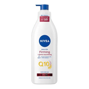 Nivea Q10, Ujędrnienie + Odżywienie, balsam do ciała z pompką, 400 ml