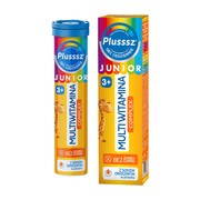 alt Plusssz Junior Multiwitamina Complex, tabletki musujące, smak tropikalny, 20 szt.