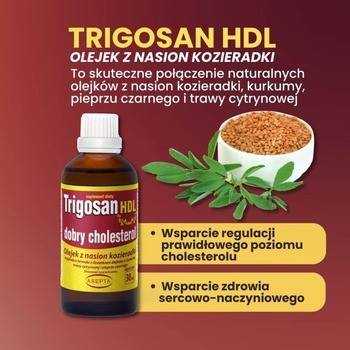 Asepta Trigosan HDL, krople, 30 ml