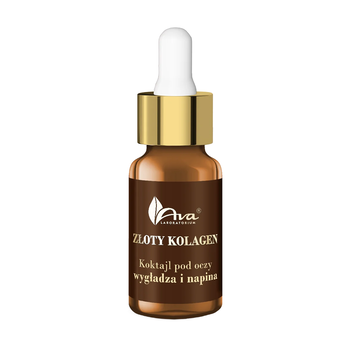 AVA Złoty Kolagen, koktajl pod oczy, 15 ml