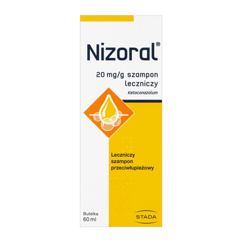 Nizoral, 20 mg/g, szampon leczniczy, 60 ml (butelka)