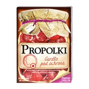 Propolki, pastylki do ssania, dzika róża i sok malinowy, 16 szt.