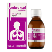 Ambroksol Orifarm, 30 mg/5 ml, syrop, 150 ml
