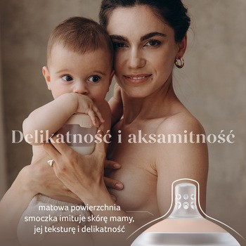 Canpol Lovi Mammafeel, smoczek dynamiczny do karmienia, 0 m+, 1 szt.