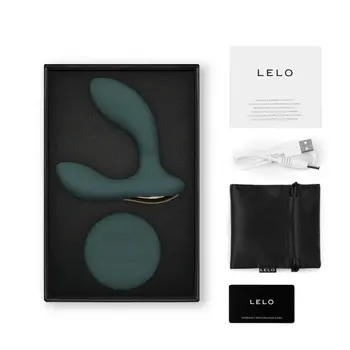 Lelo Hugo 2 Remote Green, masażer prostaty z pilotem, 1 szt.