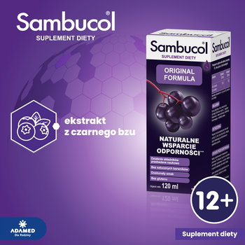 Sambucol Original Formuła, płyn, 120 ml