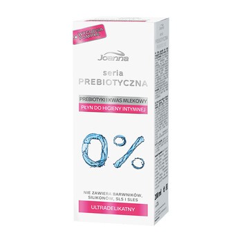Joanna Prebiotyczna, płyn do higieny intymnej z pompką, 200 ml