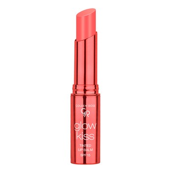 Golden Rose Glow Kiss Tinted Lip Balm, koloryzujący balsam do ust, 04 Peach, 3 g