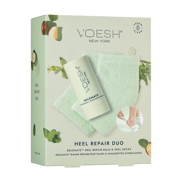 Voesh Zestaw Voesh, regenerujący balsam w sztyfcie, 22 ml + skarpetki, 1 para — Składniki i ocena