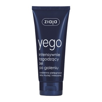Ziaja Yego, intensywnie łagodzący żel po goleniu, 75 ml