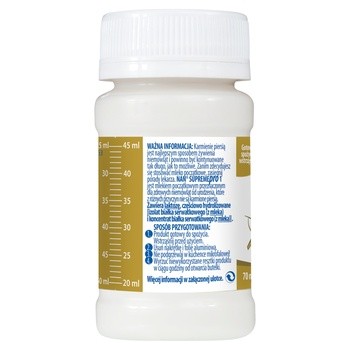 Mleko Nan Supremepro 1, mleko początkowe dla niemowląt od urodzenia, płyn, 32 x 70 ml
