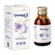 Leenvit Omega 3 Classic, płyn, 125 ml        