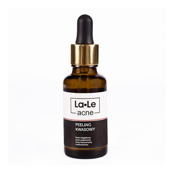 LaLe LaLe Acne, peeling mit Säure, 30 ml — Inhaltsstoffe und Bewertung