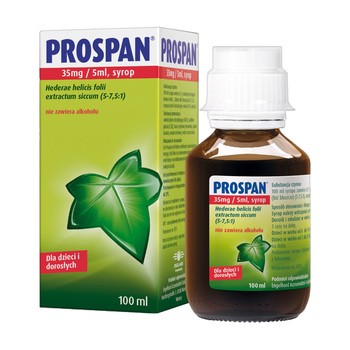 Zestaw Prospan płyn doustny, 21 saszetek + syrop, 100 ml