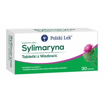 Sylimaryna Tabletki z Wadowic, tabletki, 30 szt.