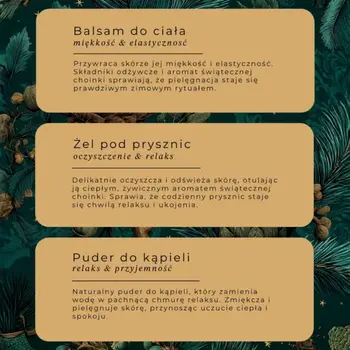 Sylveco, Zimowy zestaw do ciała, puder do kąpieli, 150 g + żel pod prysznic, 150 ml + balsam do ciała, 150 ml