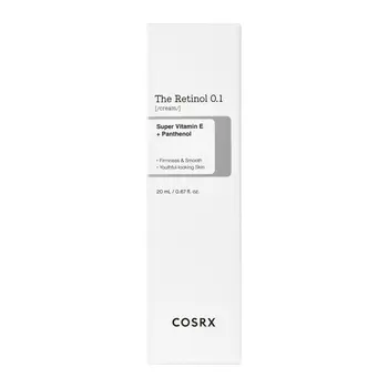 Cosrx The Retinol 0.1 Cream, krem przeciwzmarszczkowy z 0,1% retinolem, 20 ml