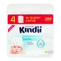 Cleanic Kindii Skin Balance, chusteczki nawilżane dla niemowląt i dzieci, 72 szt. x 4 opakowania