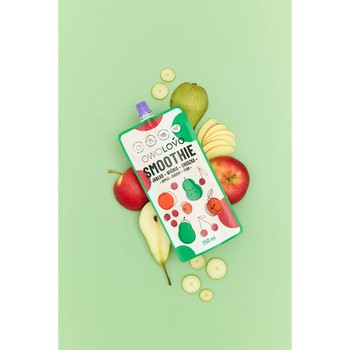 Owolovo Smoothie Jabłko-Wiśnia-Gruszka, 250 ml