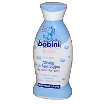 Bobini Baby, oliwka pielęgnacyjna dla niemowląt i dzieci, 200 ml