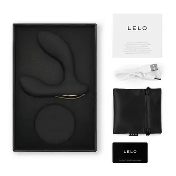 Lelo Hugo 2 Remote Black, masażer prostaty z pilotem, 1 szt.