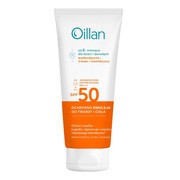 Oillan Sun, ochronna emulsja przeciwsłoneczna do twarzy i ciała SPF50 do skóry wrażliwej, 100 ml https://azcdn.doz.pl/image/d/product/2062124d-scale-180x180.png