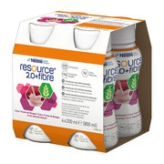 alt Resource 2.0+Fibre, płyn, różne smaki, 4 x 200 ml