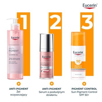 Eucerin Fluid ochronny przeciw przebarwieniom SPF 50+ 50ml